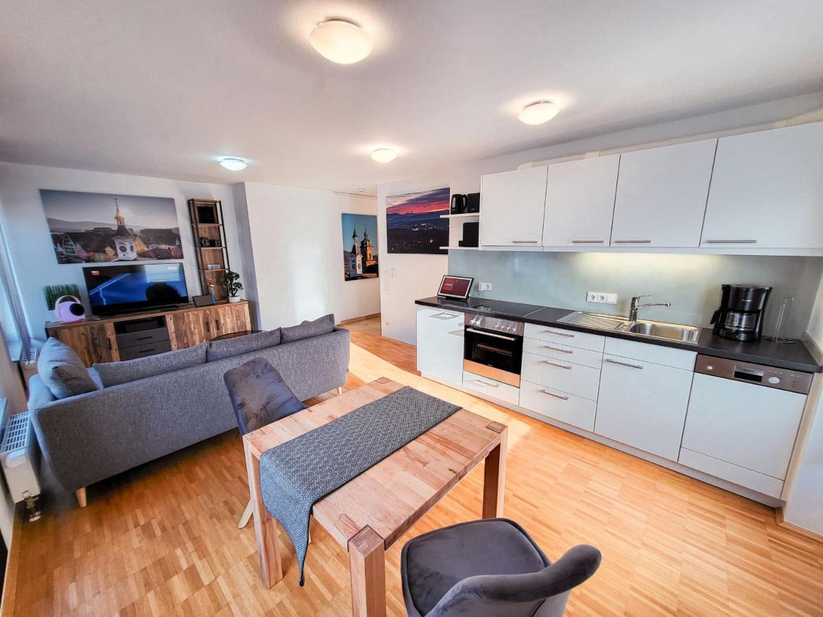Zentrale Ferienwohnung In Aalen City Mit 4-Sternen エクステリア 写真