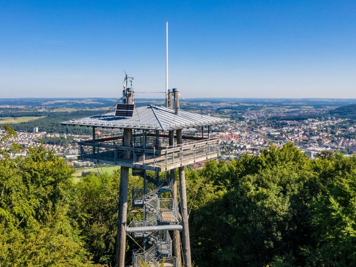 Zentrale Ferienwohnung In Aalen City Mit 4-Sternen エクステリア 写真